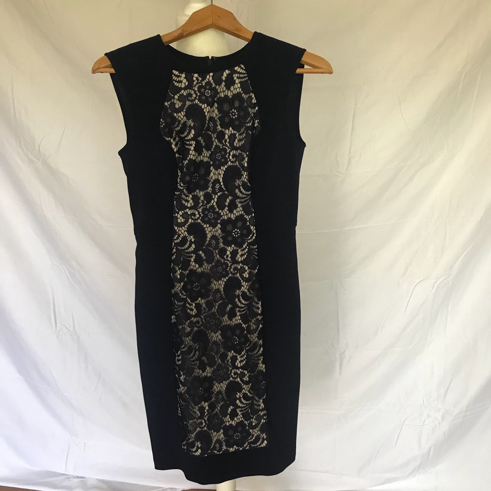 Saks Fifth Avenue Fashion Star Navy Blue Dress